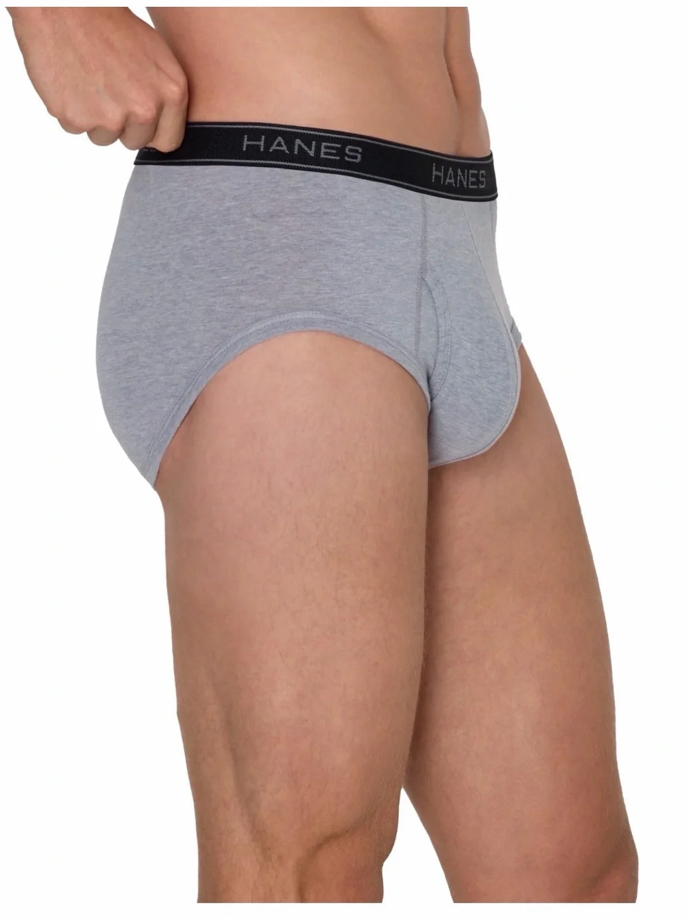 💜Hanes Men's Briefs 6-Pack, Cotton Stretch Underwear Size:Small(28-30)
